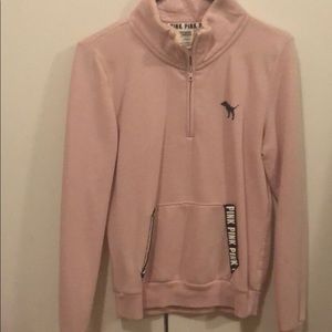 PINK quarter zip